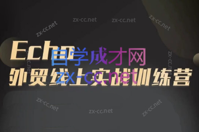 Echo老师·外贸线上实战训练营网创项目-副业赚钱-互联网创业-资源整合冒泡网