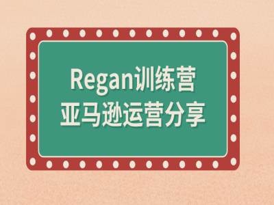 亚马逊流程全解析(Regan训练营)网创项目-副业赚钱-互联网创业-资源整合冒泡网